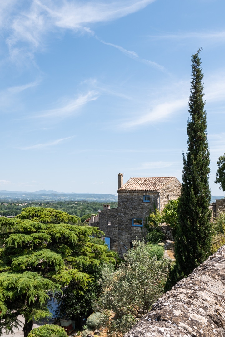 vue sur paysage provençale