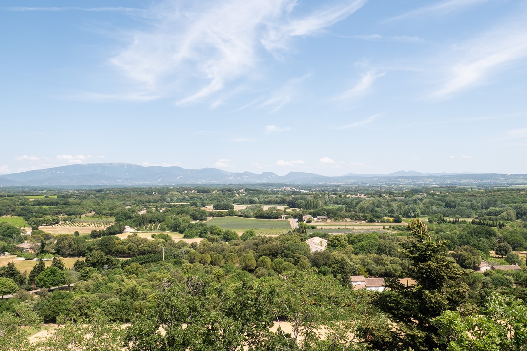 vue panoramique drome provençale