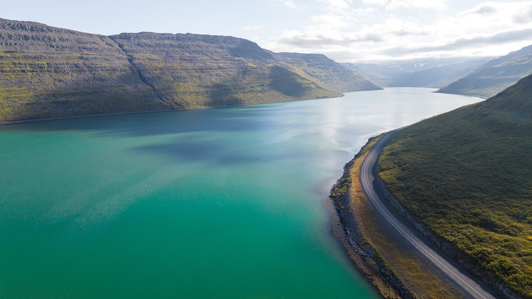 route fjords du Nord