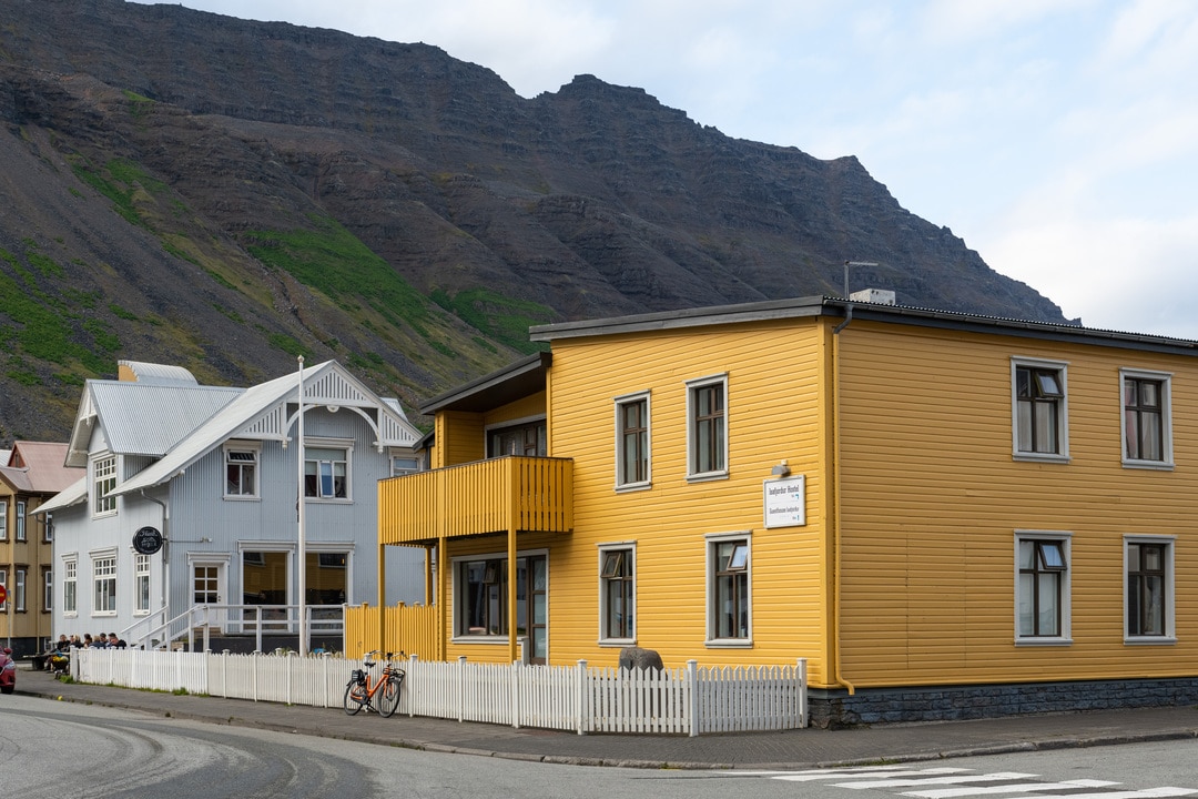 Isafjordur maisons