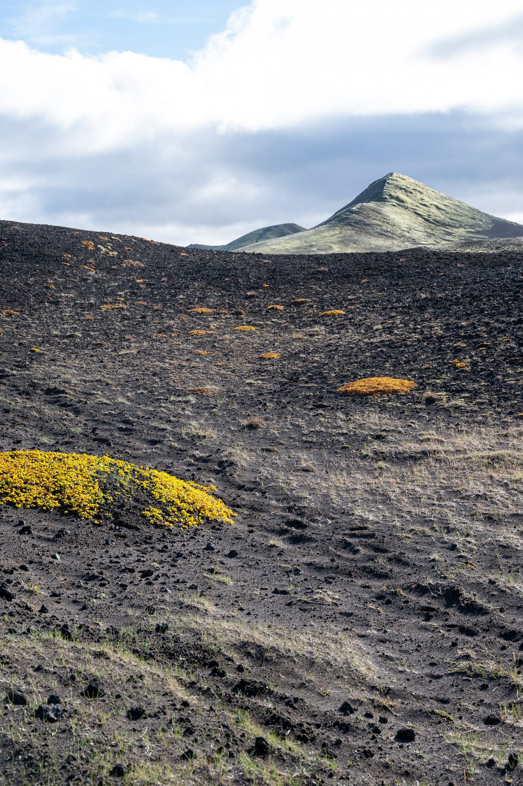 volcan noir Landmannalaugar