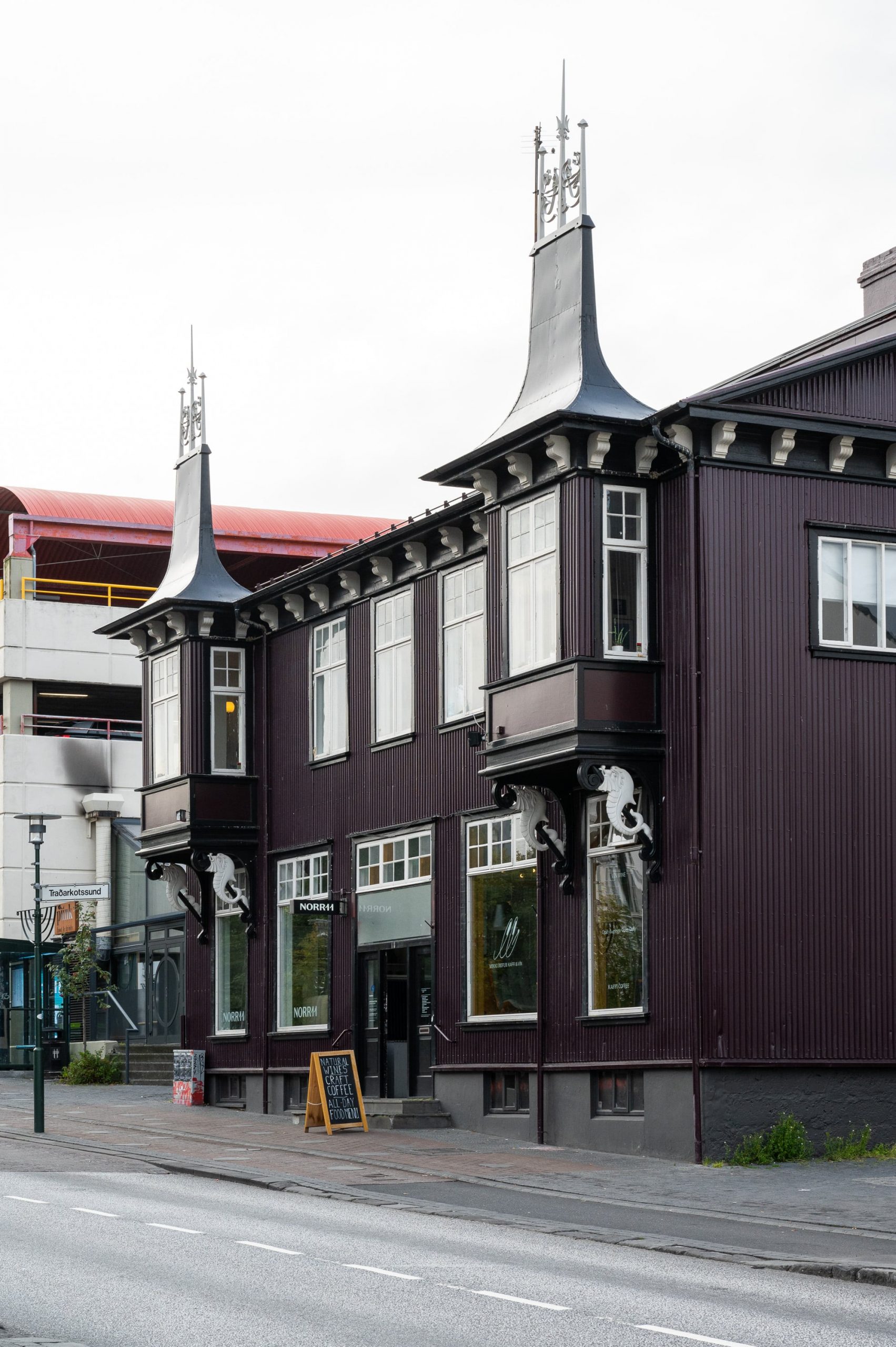 façade maison reykjavik